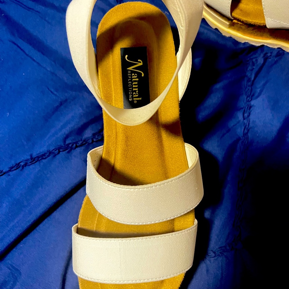natural reflections annanee wedge sandal